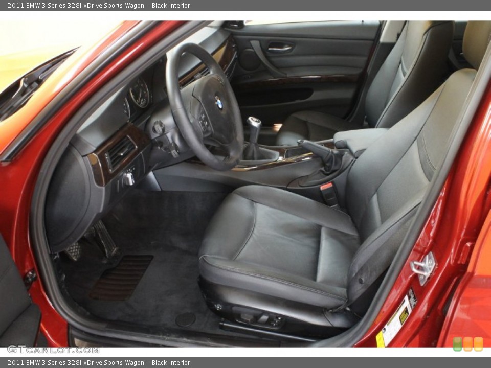 Black Interior Photo for the 2011 BMW 3 Series 328i xDrive Sports Wagon #53111282