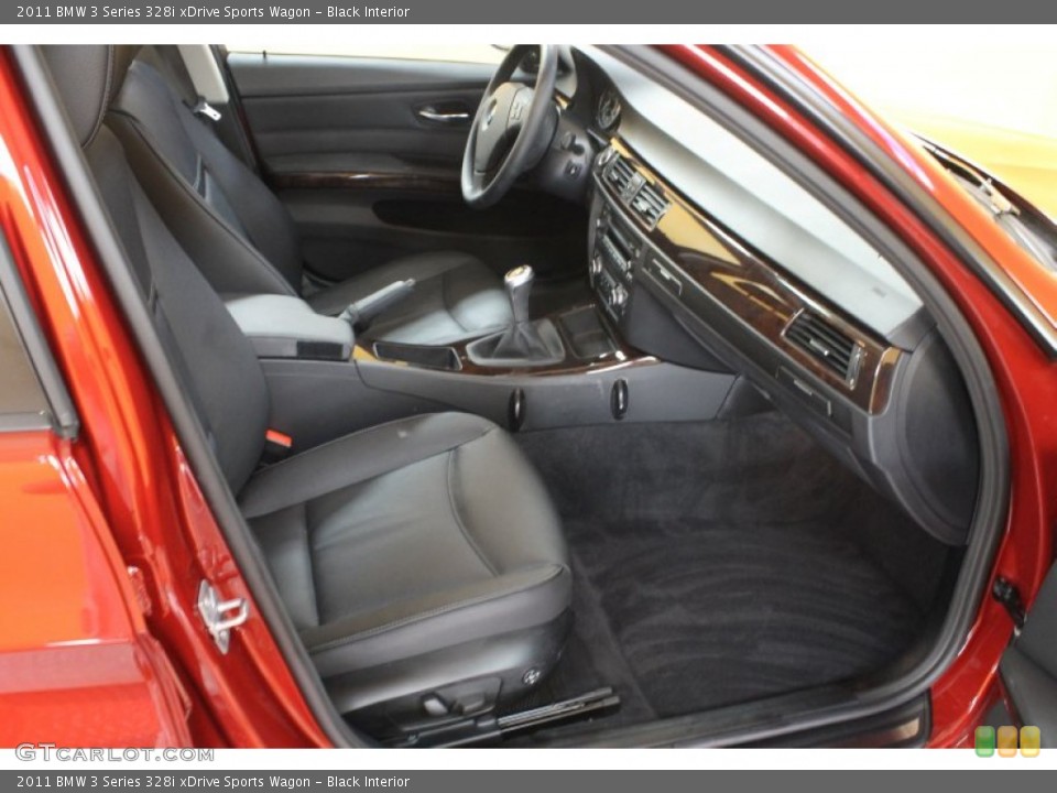 Black Interior Photo for the 2011 BMW 3 Series 328i xDrive Sports Wagon #53111324