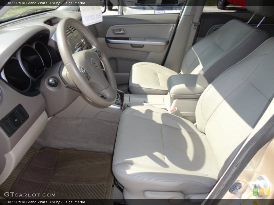 Beige Interior Photo for the 2007 Suzuki Grand Vitara Luxury #53114945
