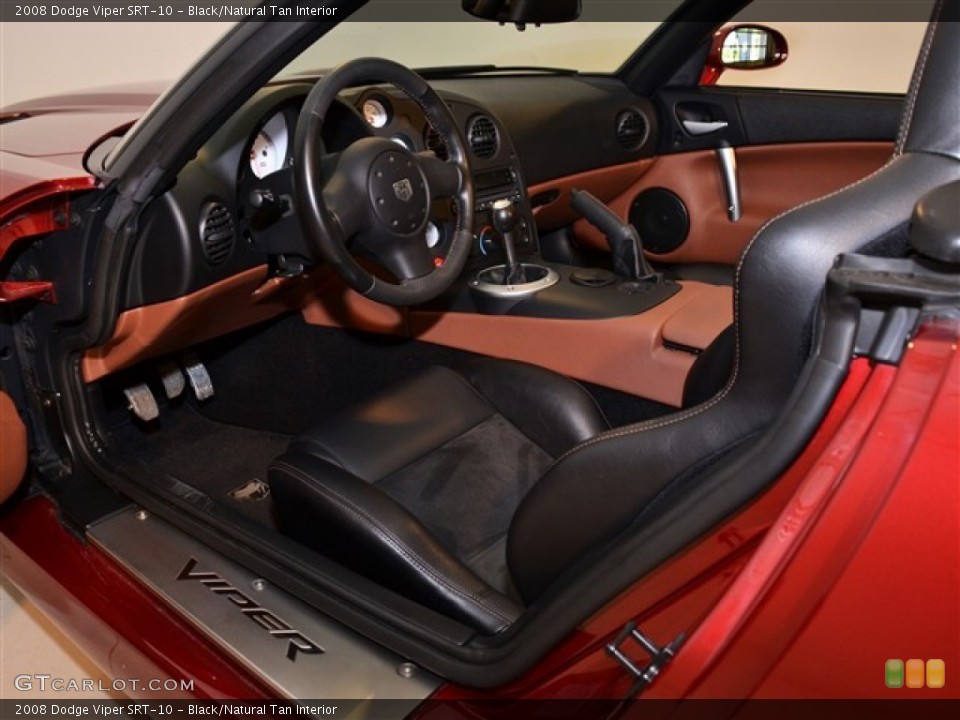 Black/Natural Tan Interior Photo for the 2008 Dodge Viper SRT-10 #53117967