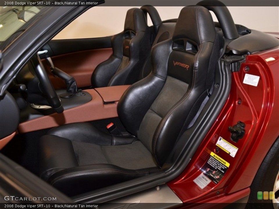 Black/Natural Tan Interior Photo for the 2008 Dodge Viper SRT-10 #53117988