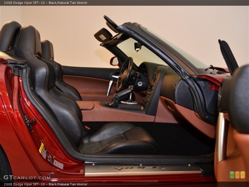 Black/Natural Tan Interior Photo for the 2008 Dodge Viper SRT-10 #53118006