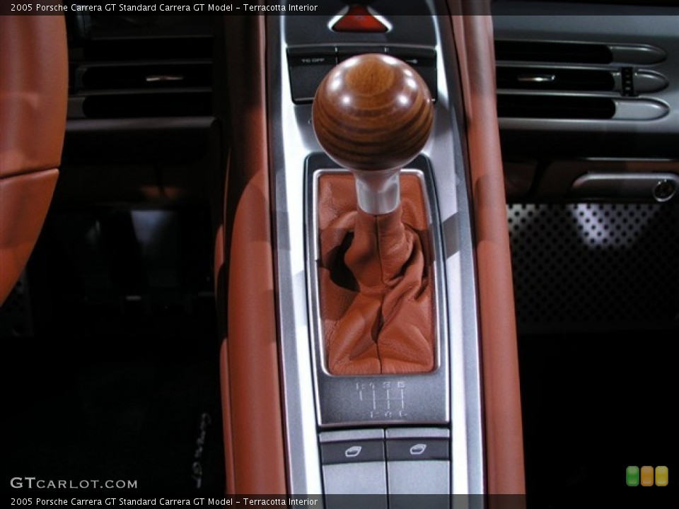 Terracotta Interior Transmission for the 2005 Porsche Carrera GT  #53118609