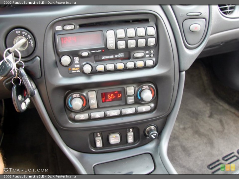 Dark Pewter Interior Controls for the 2002 Pontiac Bonneville SLE #53122233