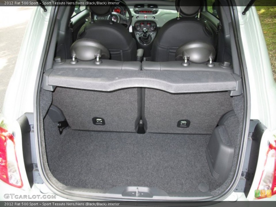 Sport Tessuto Nero/Nero (Black/Black) Interior Trunk for the 2012 Fiat 500 Sport #53123106