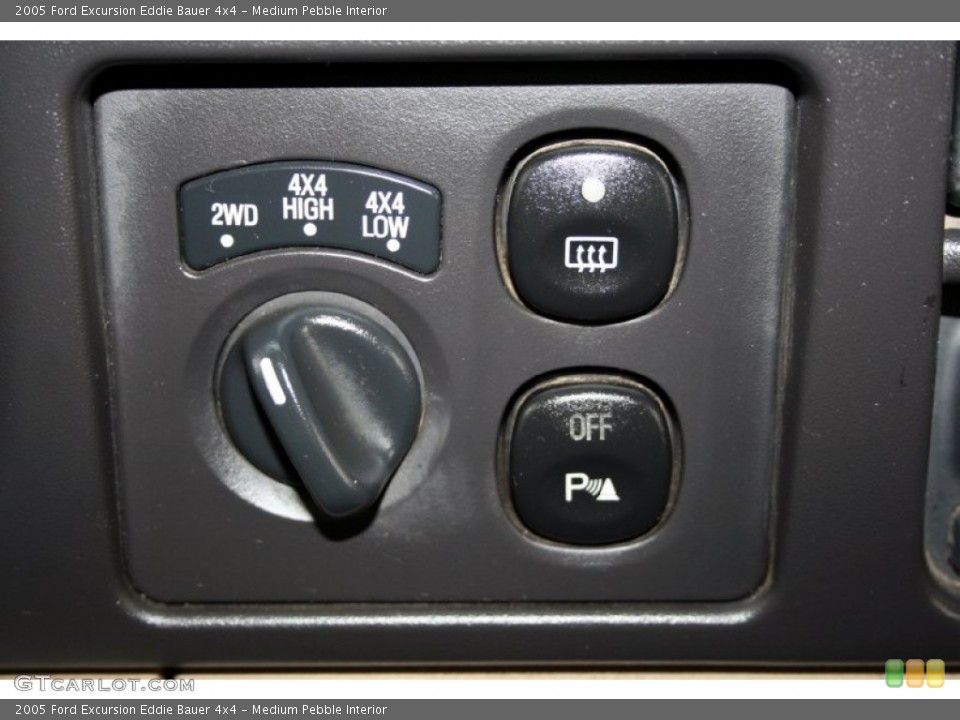 Medium Pebble Interior Controls for the 2005 Ford Excursion Eddie Bauer 4x4 #53125173