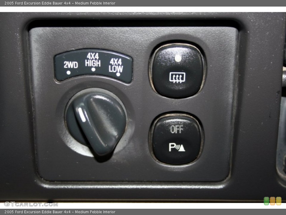 Medium Pebble Interior Controls for the 2005 Ford Excursion Eddie Bauer 4x4 #53125236