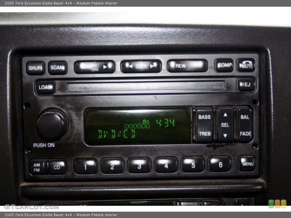 Medium Pebble Interior Audio System for the 2005 Ford Excursion Eddie Bauer 4x4 #53125251