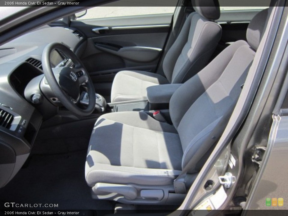Gray Interior Photo for the 2006 Honda Civic EX Sedan #53128200