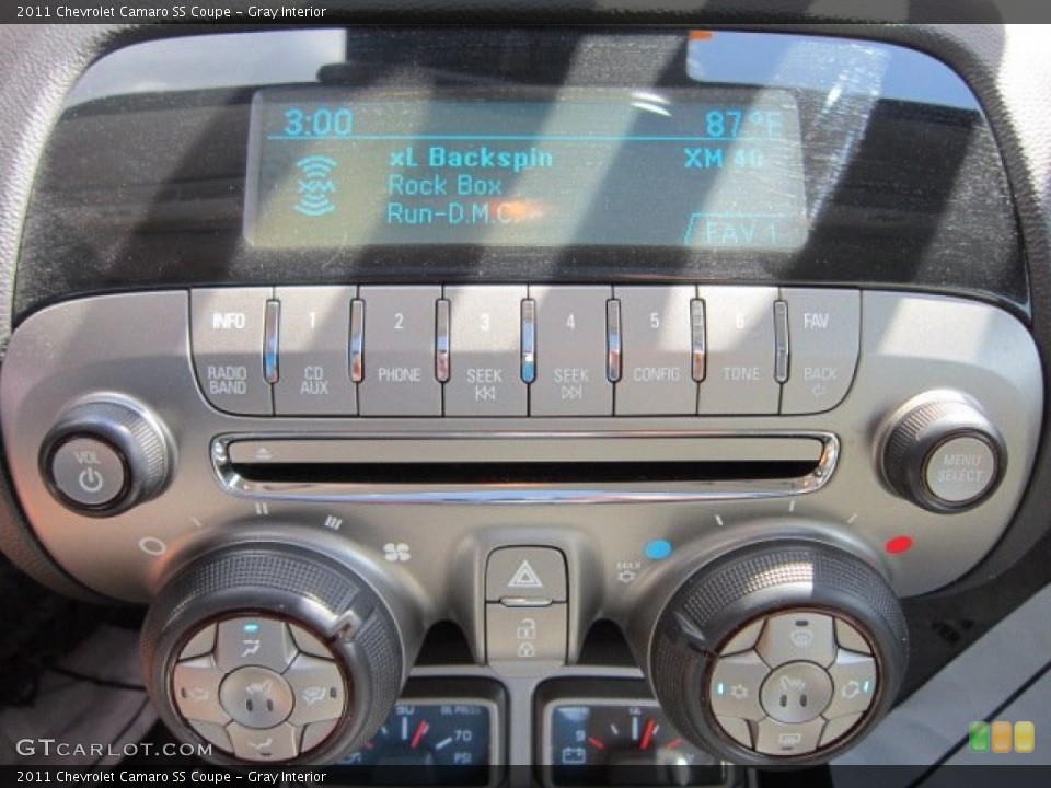 Gray Interior Audio System for the 2011 Chevrolet Camaro SS Coupe #53128698