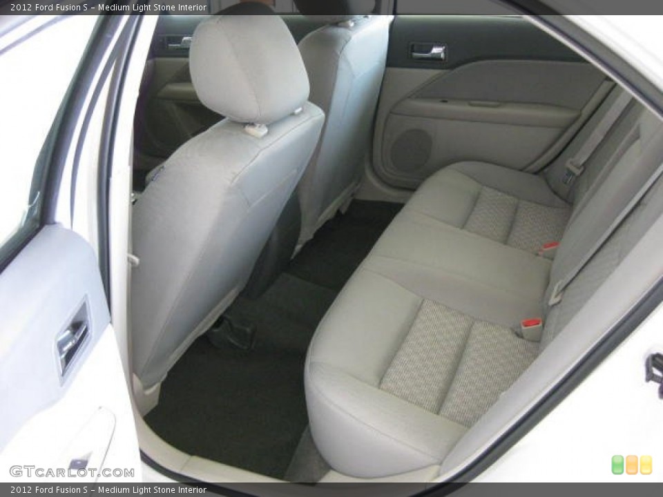 Medium Light Stone Interior Photo for the 2012 Ford Fusion S #53128797