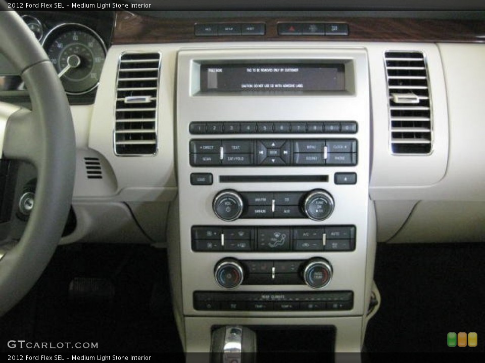 Medium Light Stone Interior Controls for the 2012 Ford Flex SEL #53129682