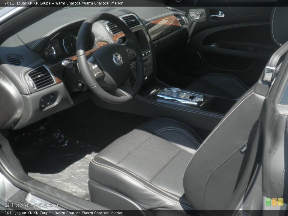 Warm Charcoal/Warm Charcoal Interior Photo for the 2011 Jaguar XK XK Coupe #53130487