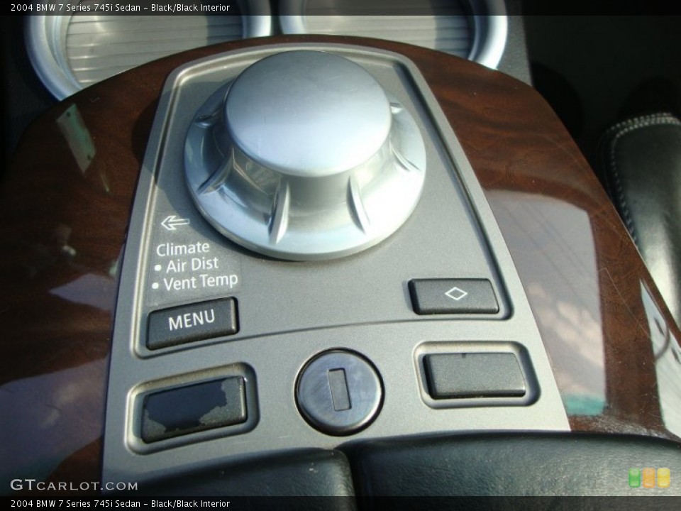Black/Black Interior Controls for the 2004 BMW 7 Series 745i Sedan #53130676