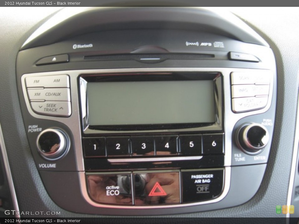 Black Interior Audio System for the 2012 Hyundai Tucson GLS #53130787