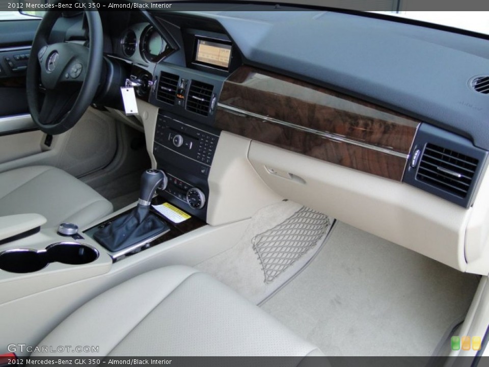 Almond/Black Interior Photo for the 2012 Mercedes-Benz GLK 350 #53131093