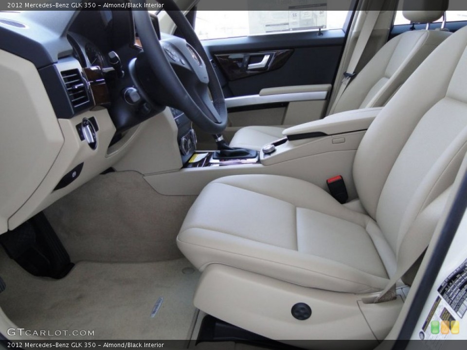 Almond/Black Interior Photo for the 2012 Mercedes-Benz GLK 350 #53131147