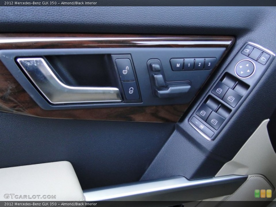 Almond/Black Interior Controls for the 2012 Mercedes-Benz GLK 350 #53131183