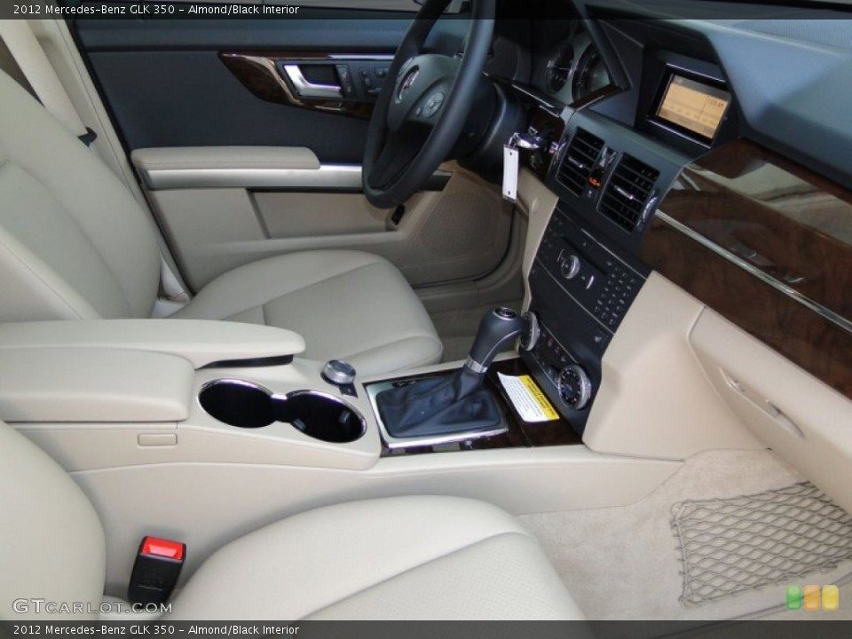 Almond/Black Interior Photo for the 2012 Mercedes-Benz GLK 350 #53131297