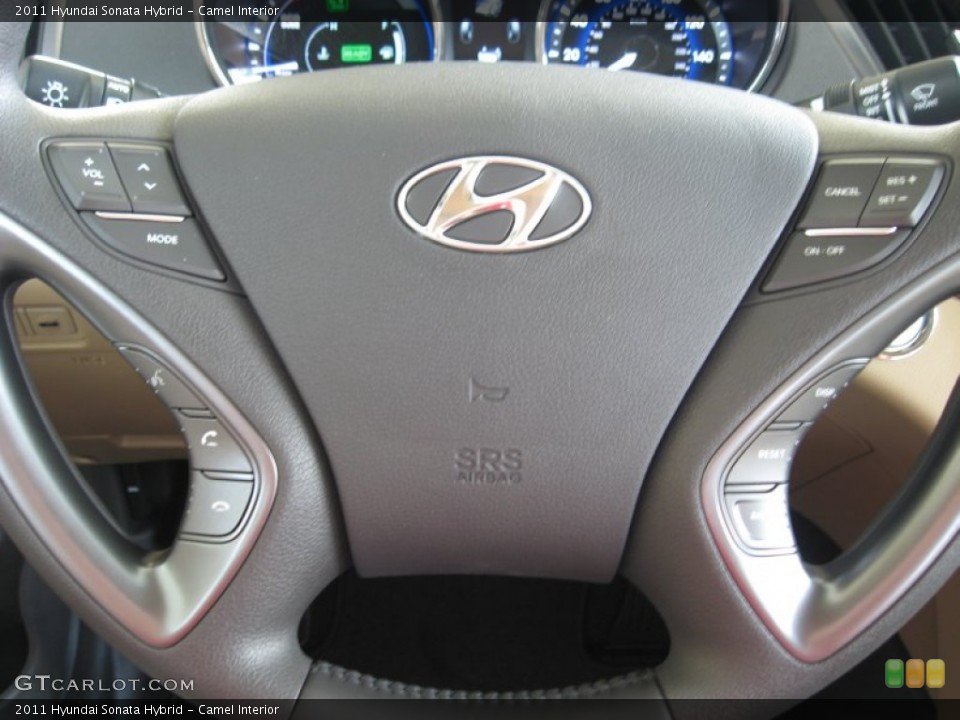 Camel Interior Controls for the 2011 Hyundai Sonata Hybrid #53131744