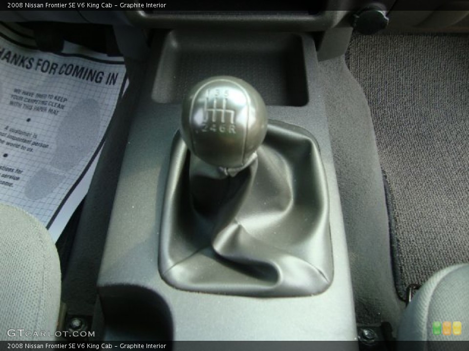 Graphite Interior Transmission for the 2008 Nissan Frontier SE V6 King Cab #53132176