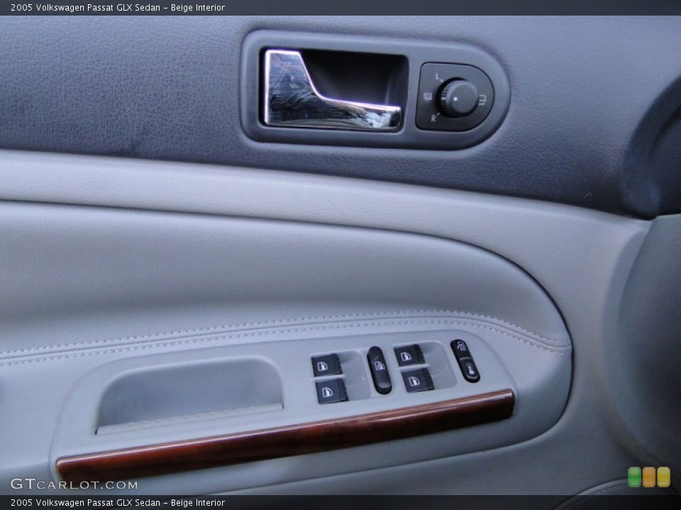 Beige Interior Controls for the 2005 Volkswagen Passat GLX Sedan #53133442