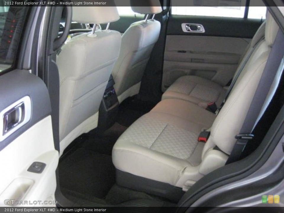Medium Light Stone Interior Photo for the 2012 Ford Explorer XLT 4WD #53133748