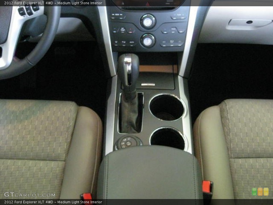 Medium Light Stone Interior Transmission for the 2012 Ford Explorer XLT 4WD #53133877
