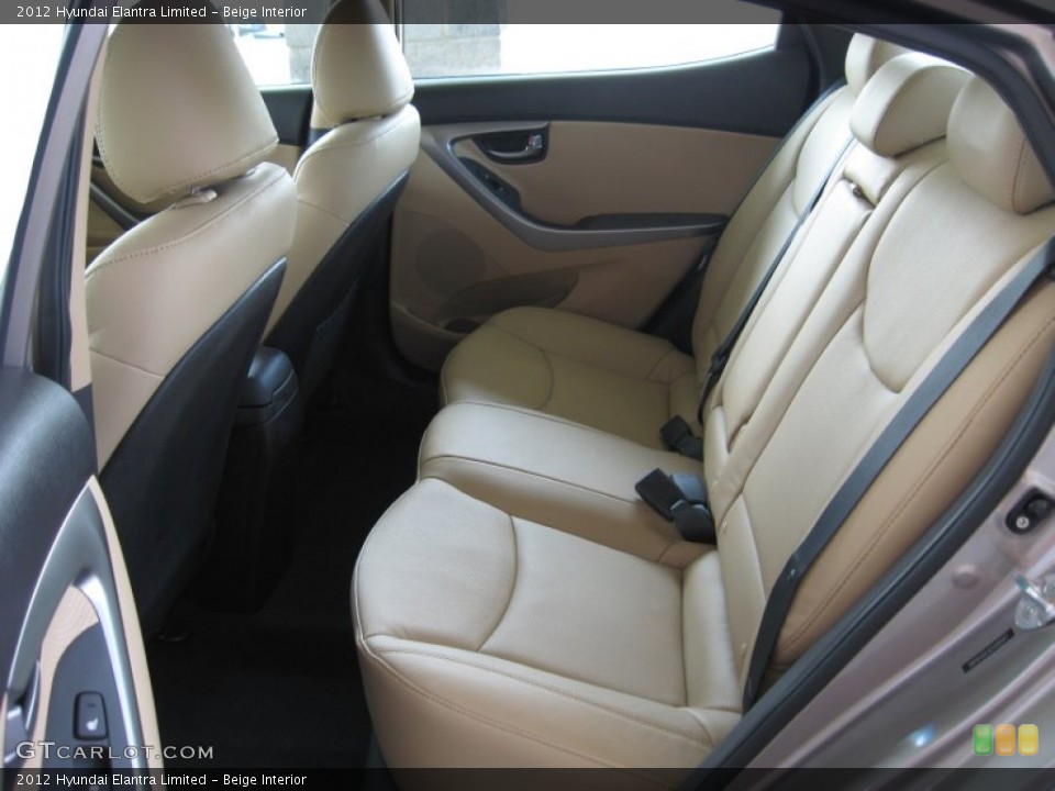 Beige Interior Photo for the 2012 Hyundai Elantra Limited #53134207