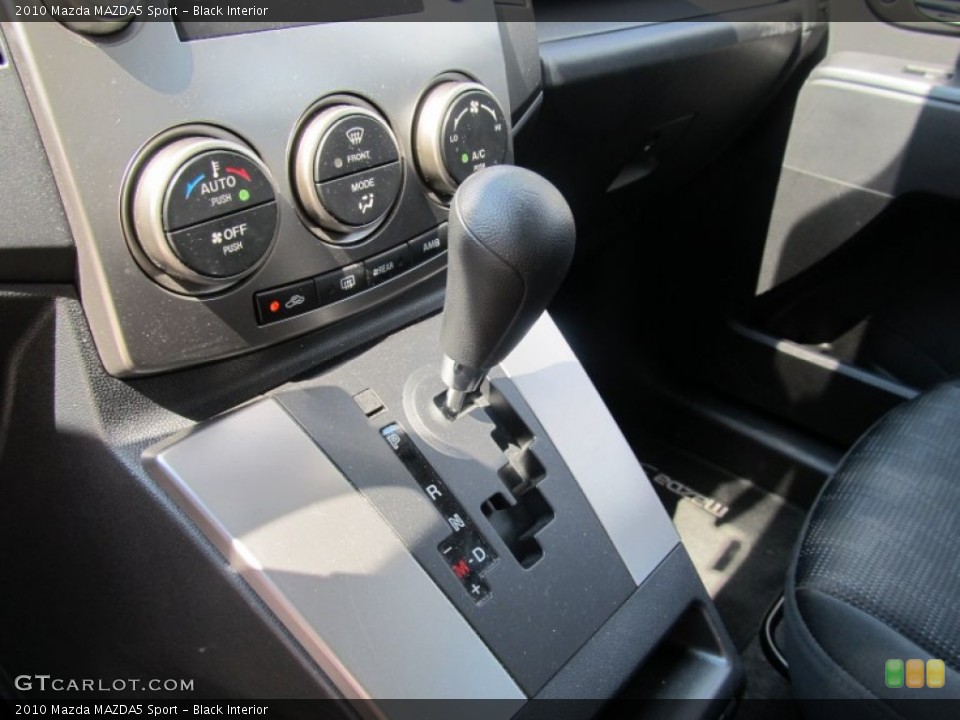 Black Interior Transmission for the 2010 Mazda MAZDA5 Sport #53137483