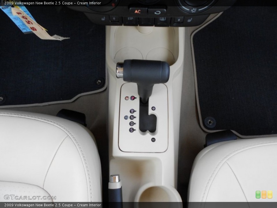 Cream Interior Transmission for the 2009 Volkswagen New Beetle 2.5 Coupe #53138772