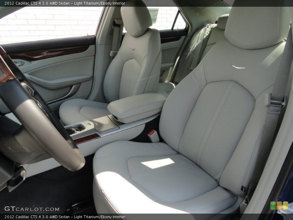 Light Titanium/Ebony Interior Photo for the 2012 Cadillac CTS 4 3.0 AWD Sedan #53138901