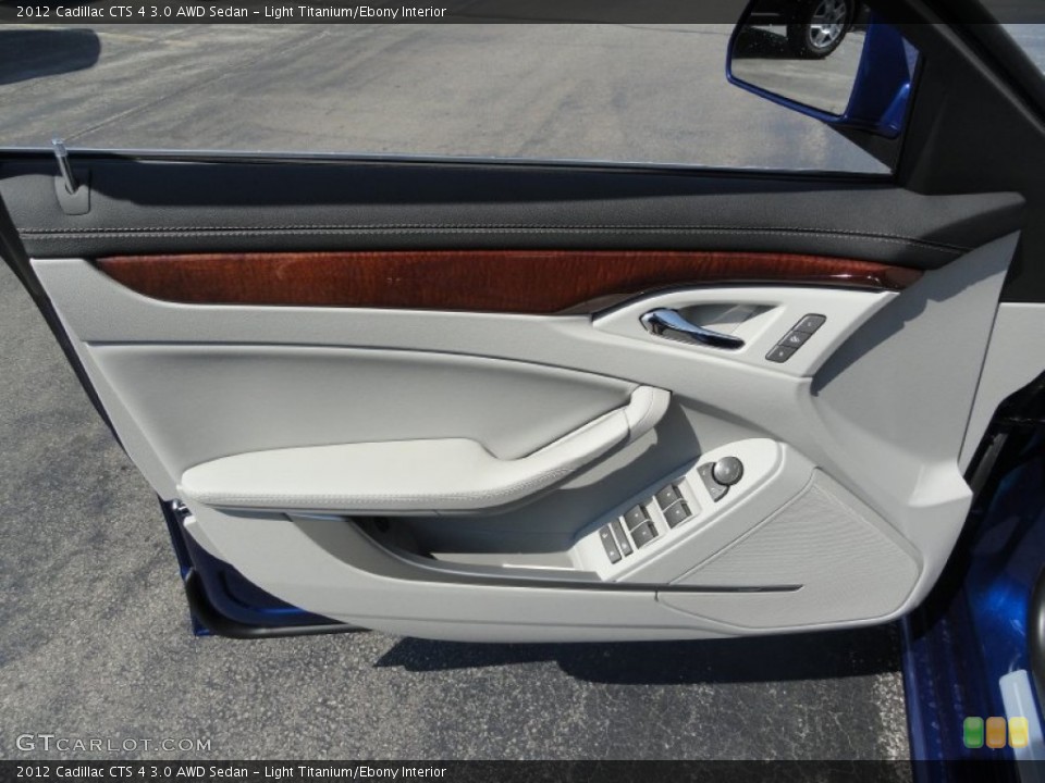 Light Titanium/Ebony Interior Door Panel for the 2012 Cadillac CTS 4 3.0 AWD Sedan #53138916