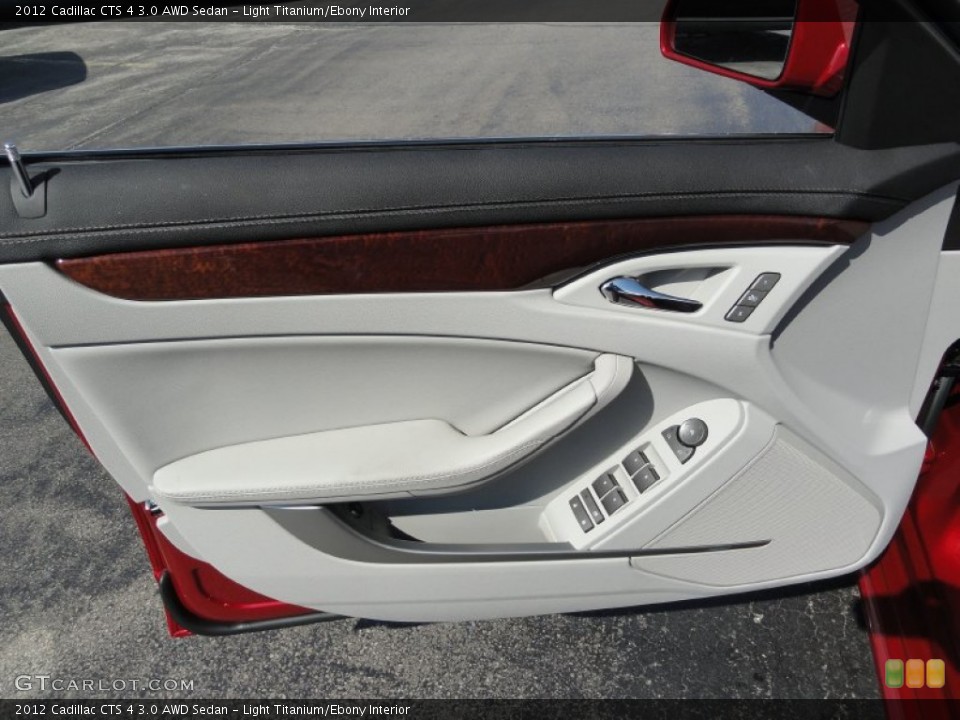 Light Titanium/Ebony Interior Door Panel for the 2012 Cadillac CTS 4 3.0 AWD Sedan #53139885