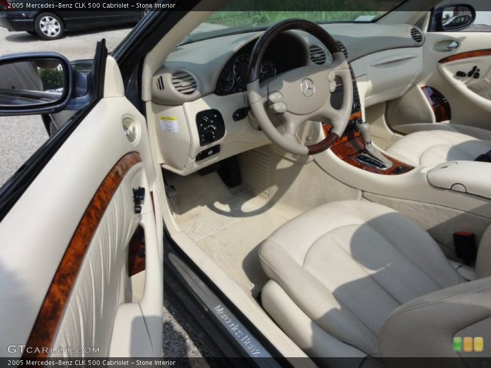 Stone Interior Photo for the 2005 Mercedes-Benz CLK 500 Cabriolet #53139939