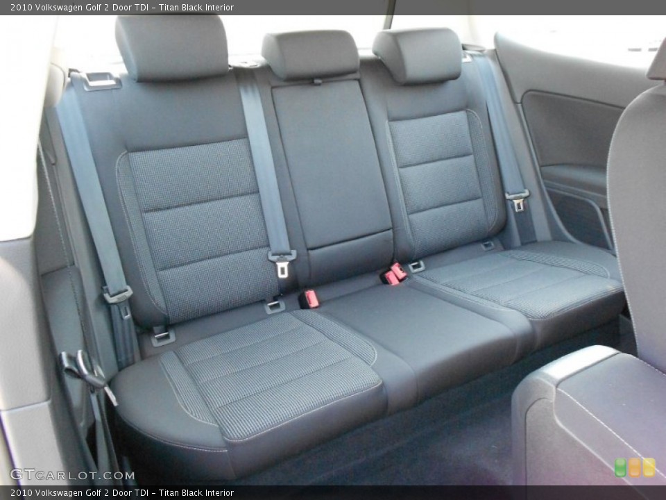 Titan Black Interior Photo for the 2010 Volkswagen Golf 2 Door TDI #53139984