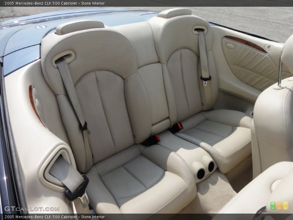 Stone Interior Photo for the 2005 Mercedes-Benz CLK 500 Cabriolet #53140113