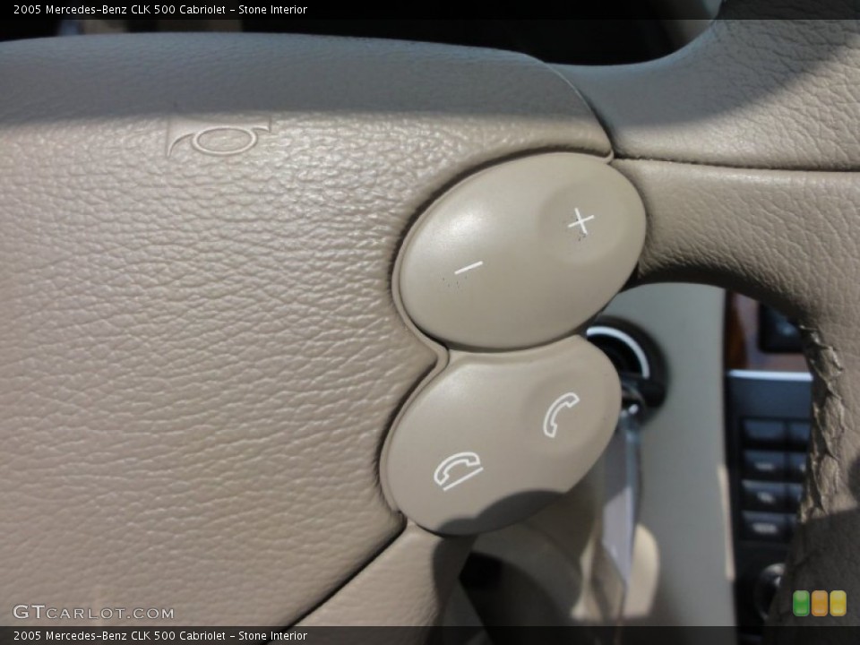 Stone Interior Controls for the 2005 Mercedes-Benz CLK 500 Cabriolet #53140494
