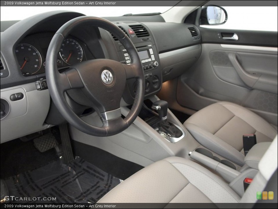 Art Grey Interior Photo for the 2009 Volkswagen Jetta Wolfsburg Edition Sedan #53141251