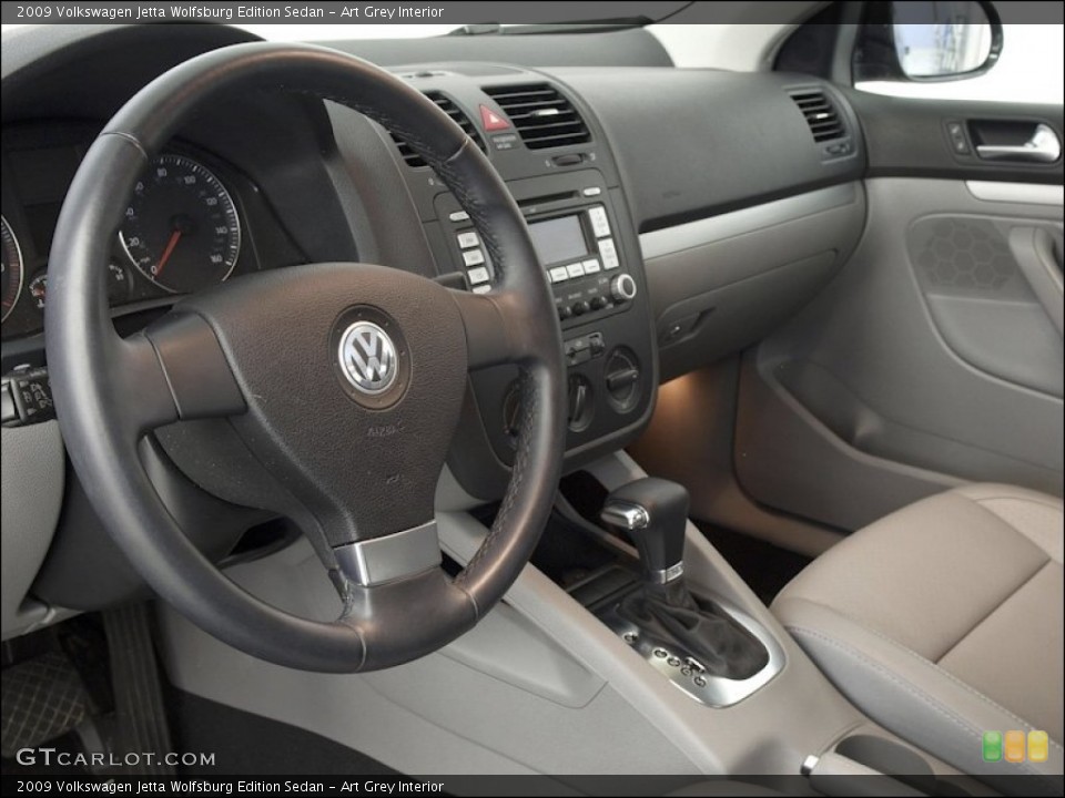 Art Grey Interior Photo for the 2009 Volkswagen Jetta Wolfsburg Edition Sedan #53141263