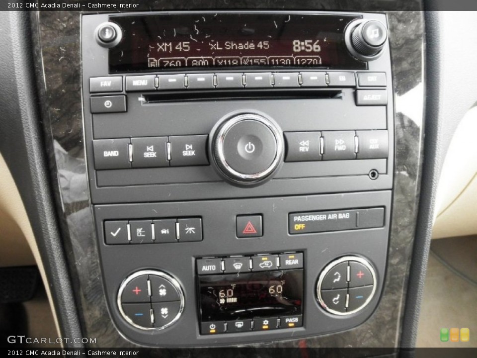 Cashmere Interior Audio System for the 2012 GMC Acadia Denali #53141998