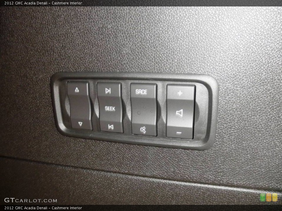 Cashmere Interior Controls for the 2012 GMC Acadia Denali #53142127