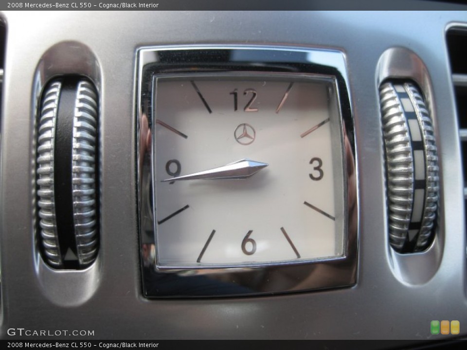 Cognac/Black Interior Controls for the 2008 Mercedes-Benz CL 550 #53142323