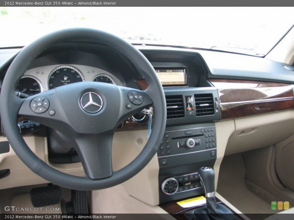 Almond/Black Interior Dashboard for the 2012 Mercedes-Benz GLK 350 4Matic #53144901