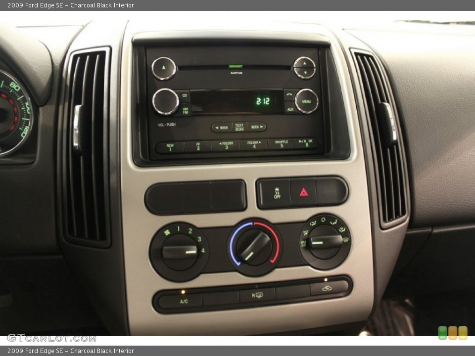 Charcoal Black Interior Controls for the 2009 Ford Edge SE #53146659