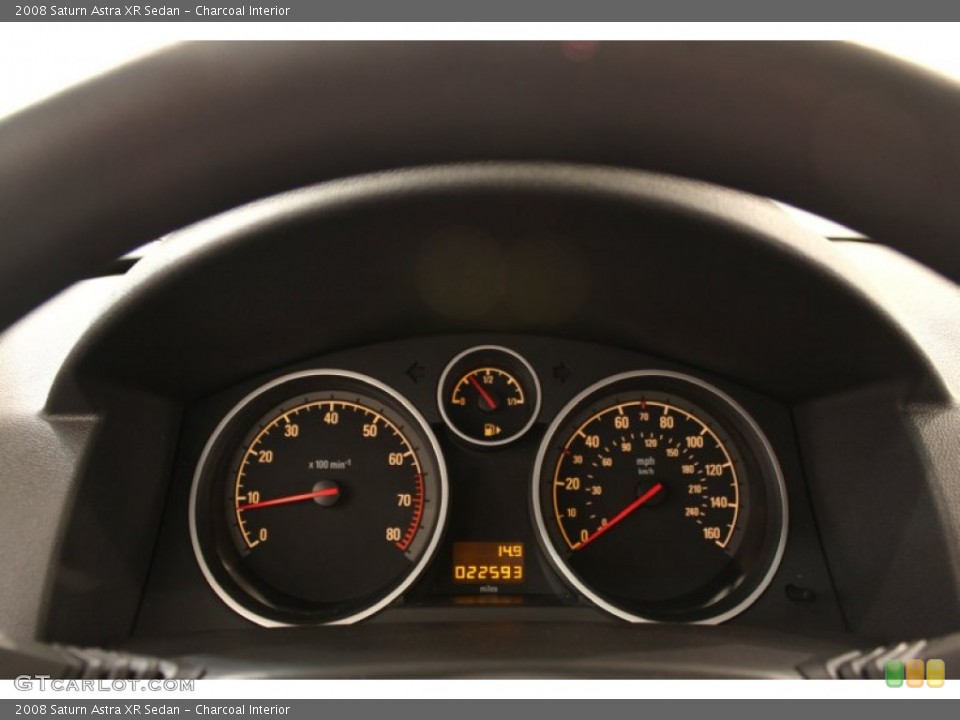 Charcoal Interior Gauges for the 2008 Saturn Astra XR Sedan #53146713