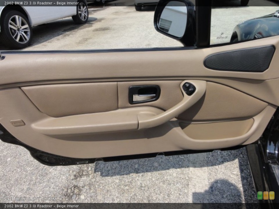 Beige Interior Door Panel for the 2002 BMW Z3 3.0i Roadster #53150046