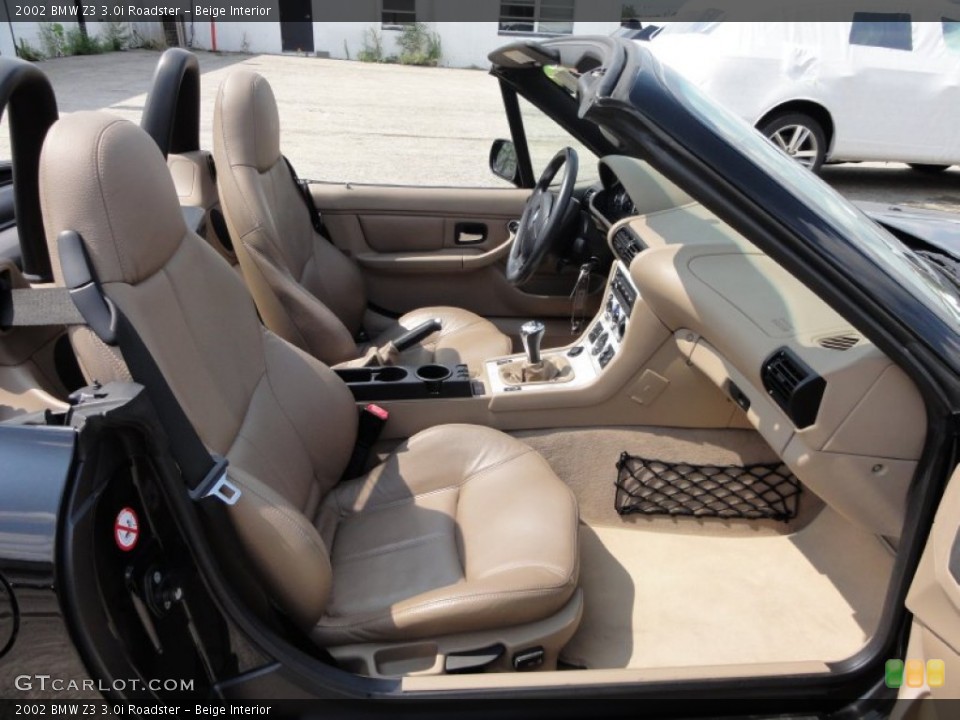 Beige Interior Photo for the 2002 BMW Z3 3.0i Roadster #53150118