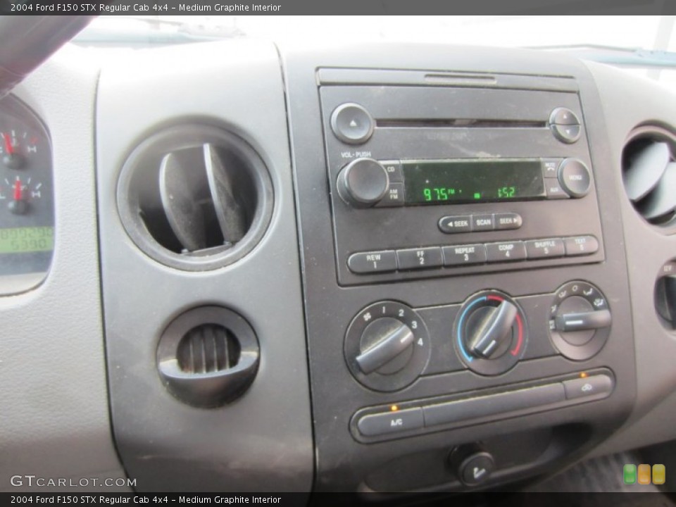 Medium Graphite Interior Audio System for the 2004 Ford F150 STX Regular Cab 4x4 #53151618