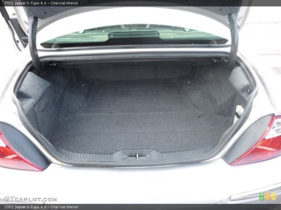 Charcoal Interior Trunk for the 2001 Jaguar S-Type 4.0 #53152267